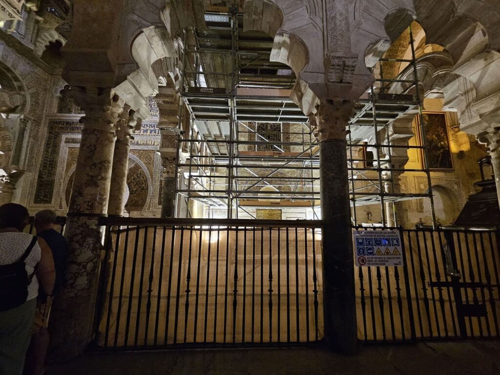 El mihrab de la Mezquita