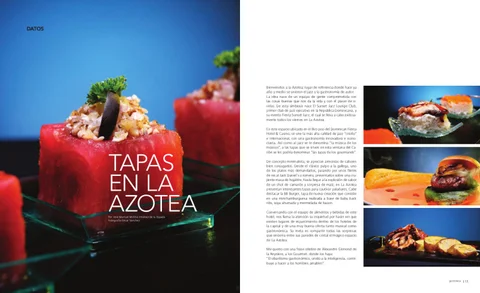 La Azotea Tapas con un Toque Contemporáneo